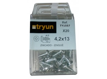 Tornillo rosca chapa 04,2x013m