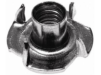 Tuerca clavable m08 acero 6 pz
