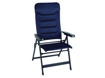 Silla jard pleg 7 posic. azul