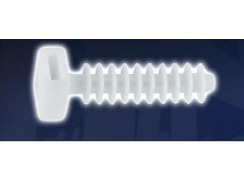 Taco brida 8mm blanco 100 pz t