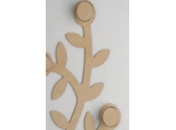 Perchero pared forma arbol 65x