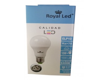 Lampara led estan e27 10w 1000