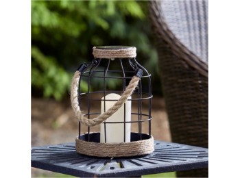 Farol sobrem solar 26x19cm ply