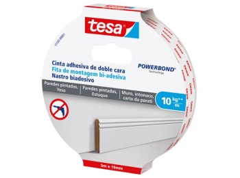 Cinta d/cara 19mmx 5mt tesa po