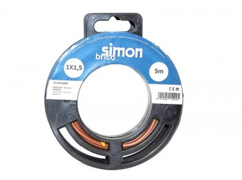 Cable hilo flexible 1x1,5   5m