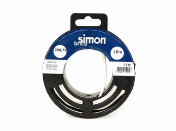 Cable mang pl 2x0,75 10mt h03v