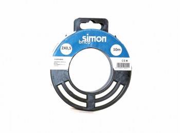 Cable mang pl 2x0,5     10mt