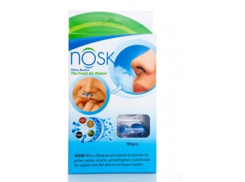 Filtro nasal reutilizable 100h