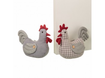 Sujetapuertas 32x27cm gallina