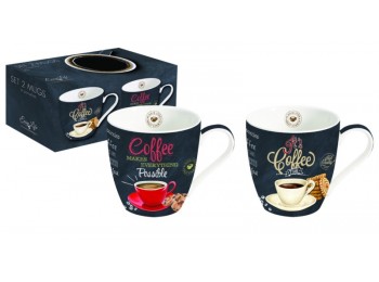 Taza c/asa mug 350ml it´s coff