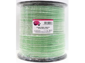 Cuerda trenz. 05mm bl/ve 400 m