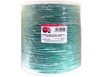 Cuerda trenz. doble 04,5mm bl/