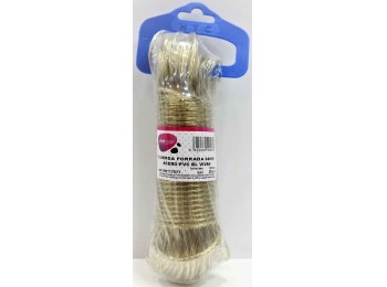 Cuerda forrada 04mm bl 20 mt a