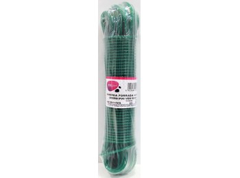 Cuerda forrada 04mm ver 20 mt