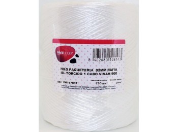 Hilo paqueteria 02mm 750gr bl