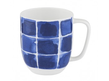 Taza c/asa mug 380ml indigo