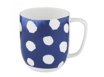 Taza c/asa mug 380ml indigo