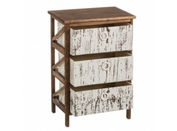 Cajonera con 3 cestas 40x29x58