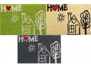 Felpudo rect 40x60cm home