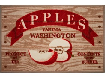 Alfombra cocina 50x80 apples