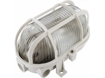 Aplique ov rej/plas e27 60w bl