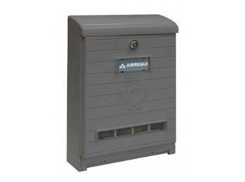 Buzon vert 410x295x90mm gris a