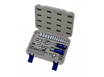 Llave hexag. 1/4´  35 pz