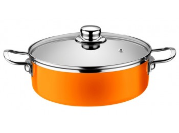 Cacerola baja c/tapa 20cm mand