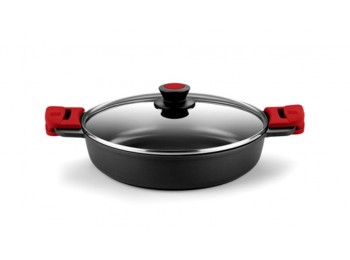 Cacerola baja c/tapa 24cm prem