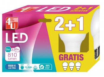 Lampara led estan e27 9w 810lm