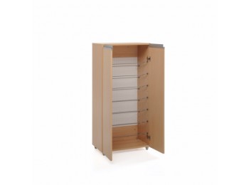 Zapatero 2 puertas 114x33x55cm