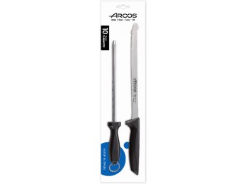 Cuchillo jamonero con chaira 2