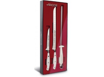 Cuchillo jamonero con chaira 2