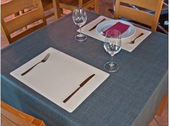 Salvamantel mesa 42x30cm crudo