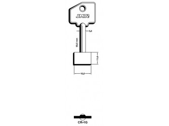 Llave laton jma cr-1g