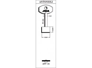 Llave laton jma ant-1g
