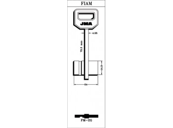 Llave laton jma fm-2g