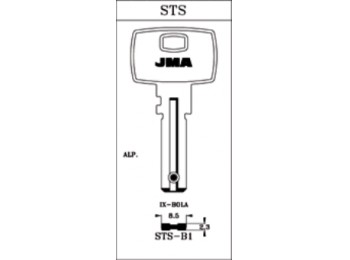 Llave alpaca jma sts-b1