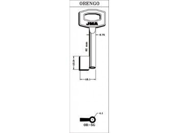 Llave laton jma or-5g