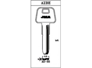 Llave laton jma az-32