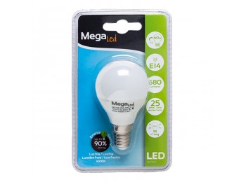 Lampara led esf. e14 7w 580lm