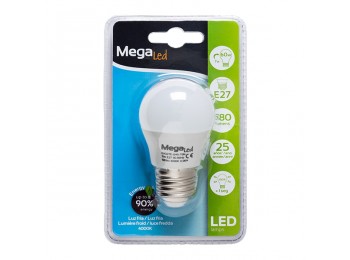 Lampara led esf. e27 7w 580lm