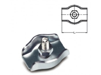 Sujetacable plano simple m02 s