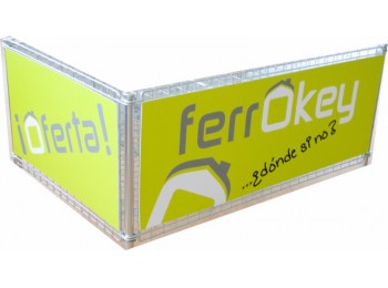 Cartel oferta cesto ferrokey 1