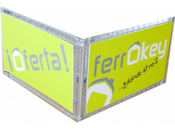 Cartel oferta cesto ferrokey 8