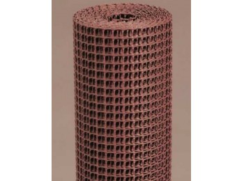 Malla cda l.m. 1x25mt marron 2
