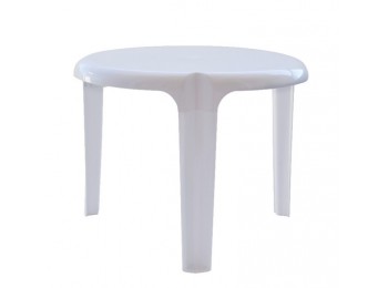 Mesa jard auxiliar blanco