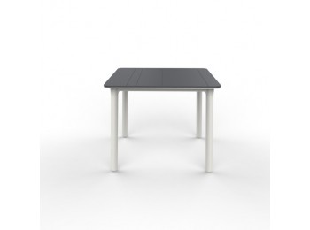 Mesa jard 90x90cm resol blanco