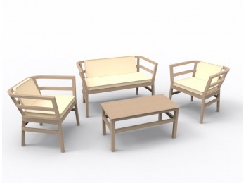 Mueble 1sof click clack 4 pz