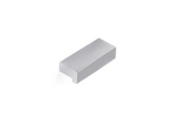 Tirador 12x18x44mm rei alu cr/
